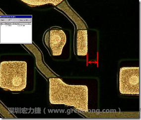 其他零件的防焊層印刷偏移，造成焊墊大小不一的現(xiàn)象。