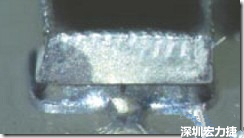 不沾錫，空焊不沾錫