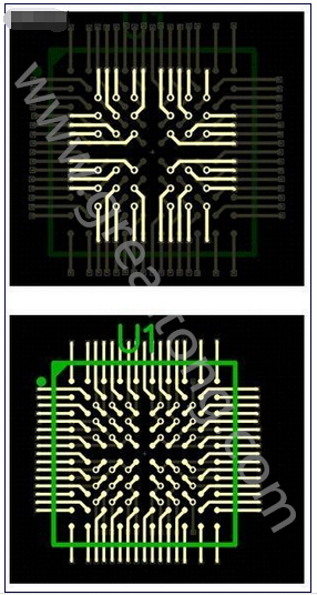 如何布線不同的BGA圈，從最外層開始，直到中心-深圳宏力捷