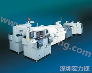 VAi 6300自動焊球貼放系統(tǒng)、回流焊爐、回流焊后的清洗機和材料運送設備