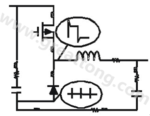 我們的設(shè)計(jì)范例顯示，有高達(dá)3A的電流必須從接地流回到源端(一個(gè)24V汽車電池或一個(gè)24V電源)。