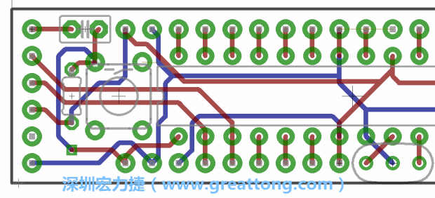 將最后的電路線(xiàn)如上圖所示繪制完成。