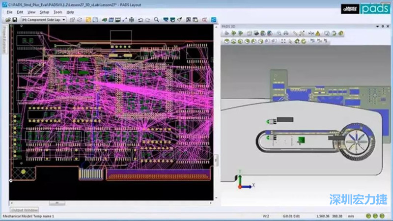 PADS 是Mentor公司旗下的PCB版圖設計工具，PADS提供了直觀且簡單易用的原理圖和 Layout 設計環(huán)境。