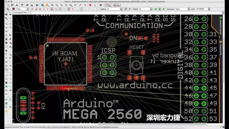 CadSoft EAGLE是一款專業(yè)的印刷電路板(PCB)設計軟件，低成本、便于使用、功能強大。