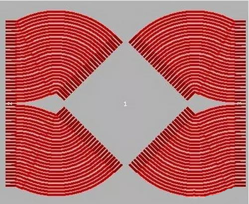 (底部)旋轉(zhuǎn)芯片可以提供更好的效果，占用面積可以進一步縮小兩倍以上。